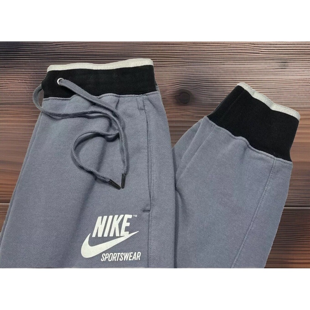 RARE Women's NSW Nike Sportswear Club Arcave Fleece Jogger Pants 857094-497 Smal